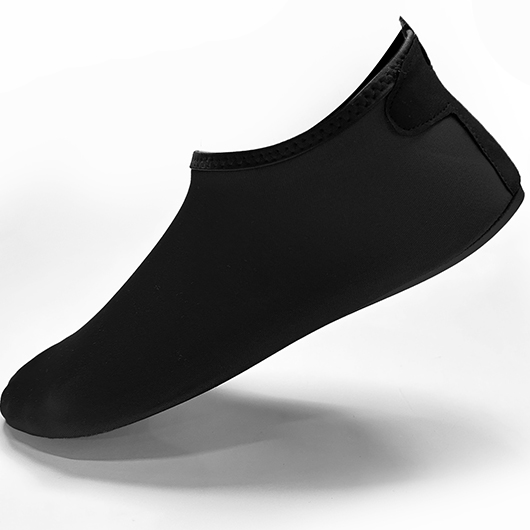 Black Anti Slippery Waterproof Rubber Water Shoes