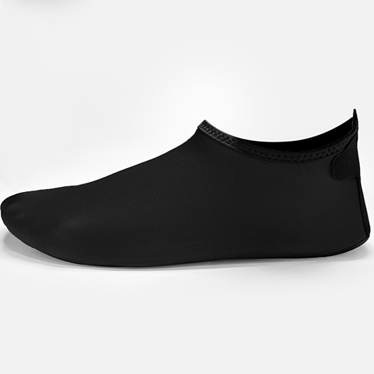 Black Anti Slippery Waterproof Rubber Water Shoes
