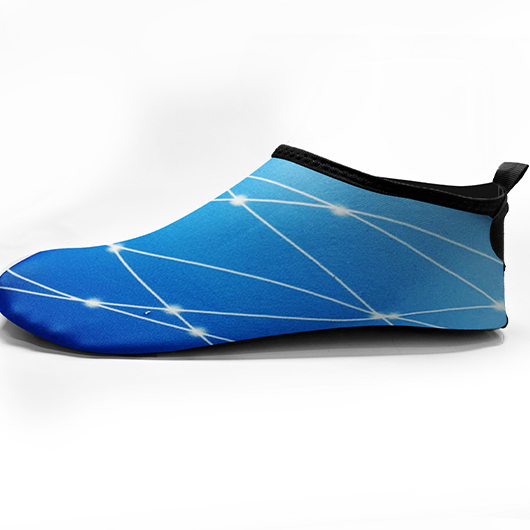 Sky Blue Ombre Waterproof Water Shoes