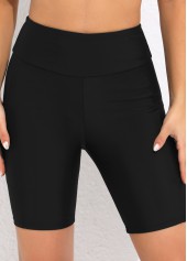 Asymmetry Ombre Neon Rose Red Tankini Top-No Bottom | picture 3