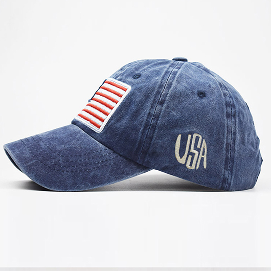 Blue American Flag Hat Baseball Cap | picture 