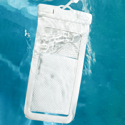 White One Size Waterproof Phone Case