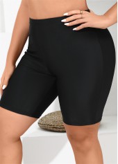 Patchwork Tribal Print Black Tankini Top-No Bottom | picture 4