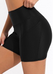 Plus Size Pocket Detail High Waist Swim Shorts | thumb picture 