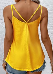 Multi Color Ombre Scoop Neck Camisole Top | thumb picture 