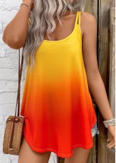 Multi Color Ombre Scoop Neck Camisole Top | thumb picture 