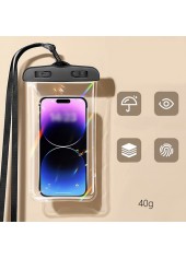 Black One Size Waterproof Phone Case | thumb picture 