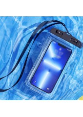 Black One Size Waterproof Phone Case