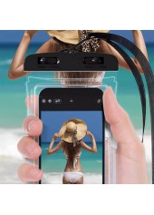 Black One Size Waterproof Phone Case | thumb picture 