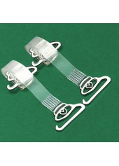 White Invisible Design Bra Lengthened Straps