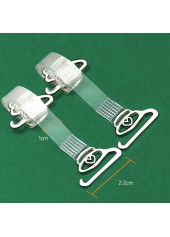 White Invisible Design Bra Lengthened Straps