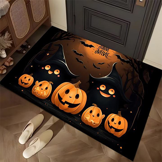 Halloween Orange Pumpkin Print Cat Paw Pad USD 9.98