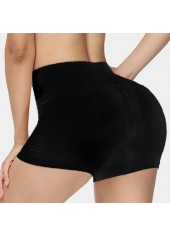 Black Breathable Fake Butt High Waisted Panties | thumb picture 