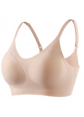 Skin Color Seamless Scoop Breathable Bra | thumb picture 