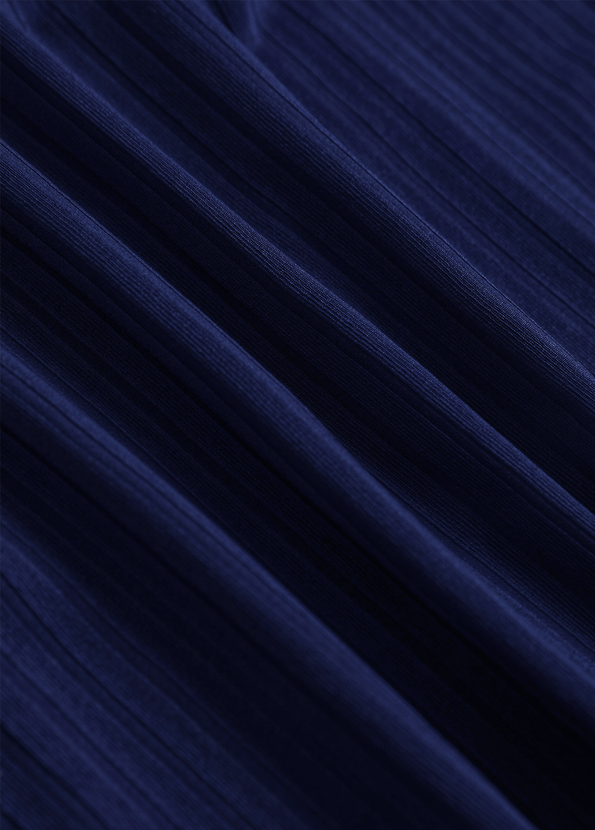 Plus Size Surplice Navy Tropical Plants Print Tankini Set | picture 