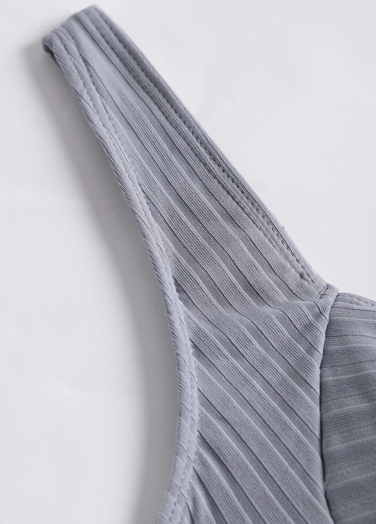 Patchwork Tribal Print Grey Tankini Set | picture 