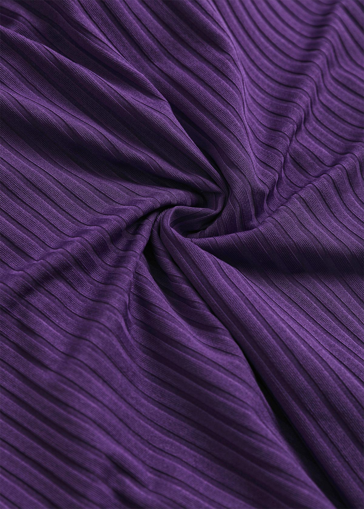 Plus Size Ruched Dark Purple Floral Print Tankini Set | picture 