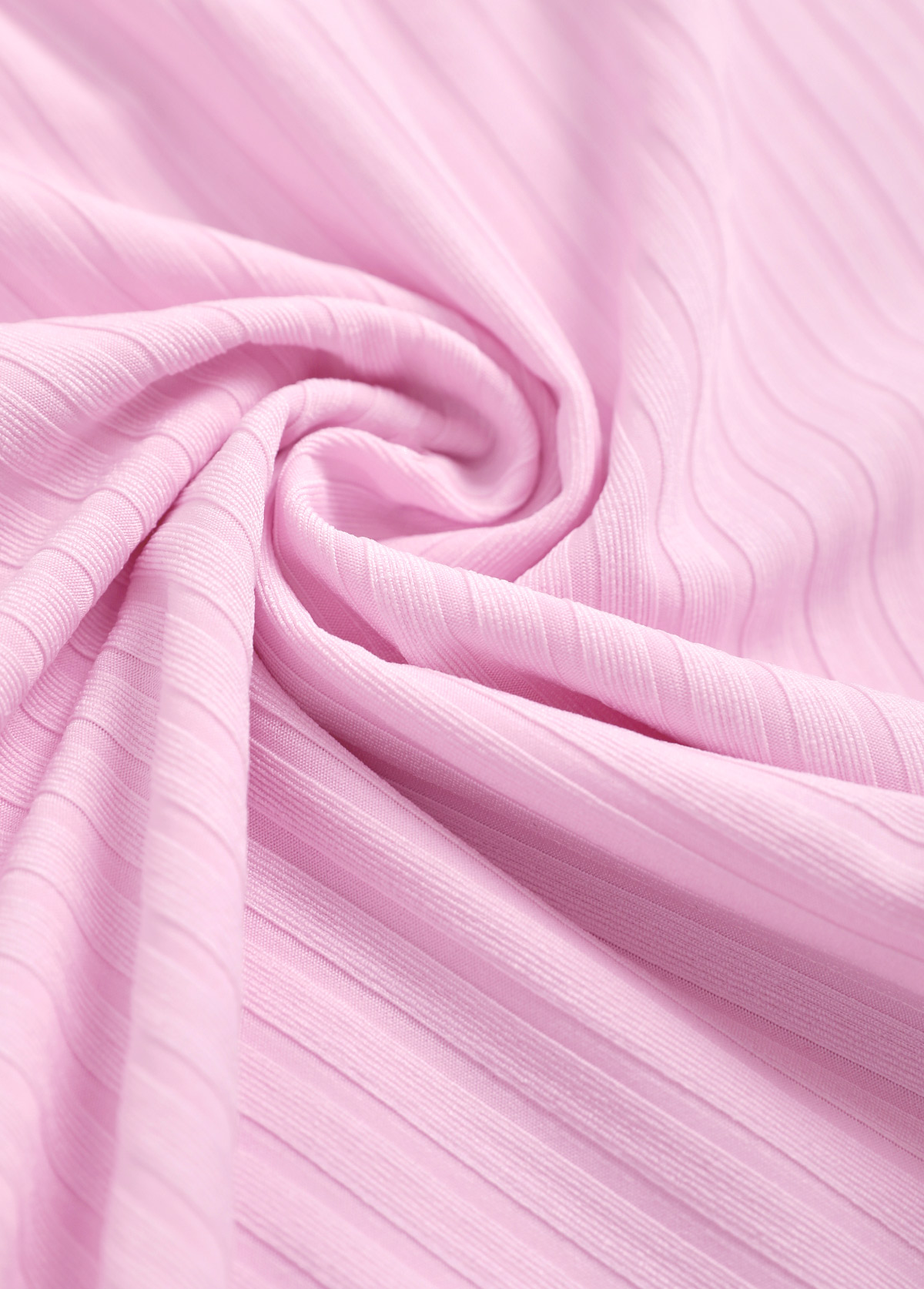 Surplice Feathers Print Light Pink Tankini Set | picture 