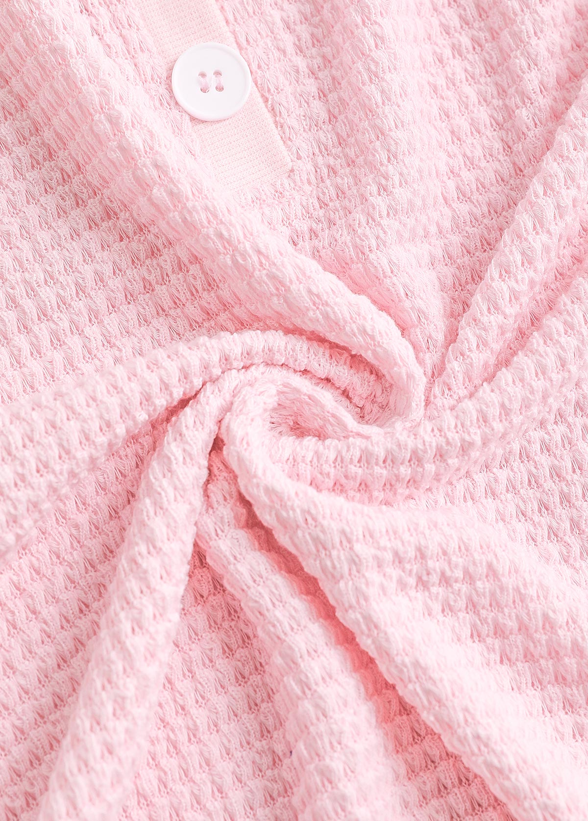 Light Pink Lace Long Sleeve Hoodie | picture 