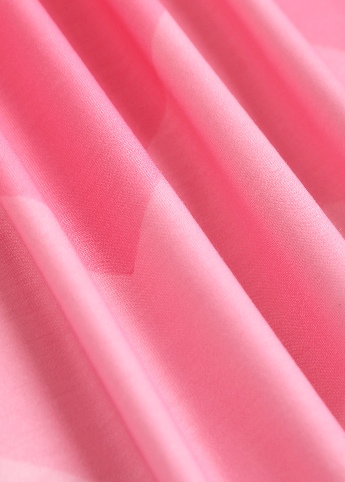 Plus Size Pink Criss Cross Ombre T Shirt | picture 