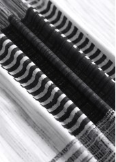 Grey Patchwork Geometric Print Long Sleeve T Shirt | thumb picture 