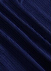 Surplice Tropical Plants Print Navy Tankini Set | thumb picture 