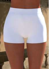 Plus Size Ruffle White Tankini Set | thumb picture 