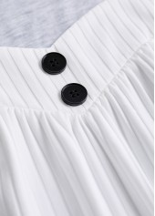 Black Tummy Coverage Floral Print 3/4 Sleeve Dress | thumb picture 