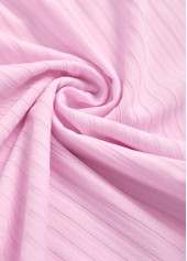 Surplice Feathers Print Light Pink Tankini Set | thumb picture 