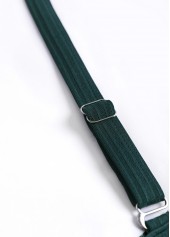 Surplice Feathers Print Turquoise Tankini Set | thumb picture 