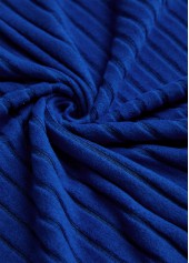 Blue Button Plaid Long Sleeve Fake Two Piece Twinset | thumb picture 