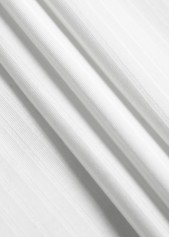 Halloween White Button Long Sleeve Round Neck T Shirt | thumb picture 