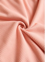 Halloween Dusty Pink Patchwork Plus Size Long Sleeve Sweatshirt | thumb picture 