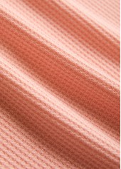 Halloween Dusty Pink Patchwork Plus Size Long Sleeve Sweatshirt | thumb picture 