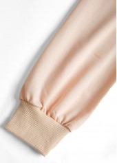 Christmas Skin Color Lace Long Sleeve Round Neck Sweatshirt | thumb picture 