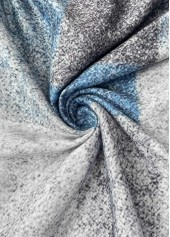 Multi Color Tummy Coverage Geometric Print T Shirt | thumb picture 