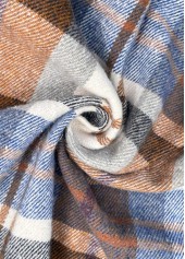 Plus Size Multi Color Tummy Coverage Plaid Dress | thumb picture 