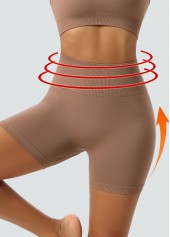 Dark Coffee Tummy Control High Waisted Panties | thumb picture 