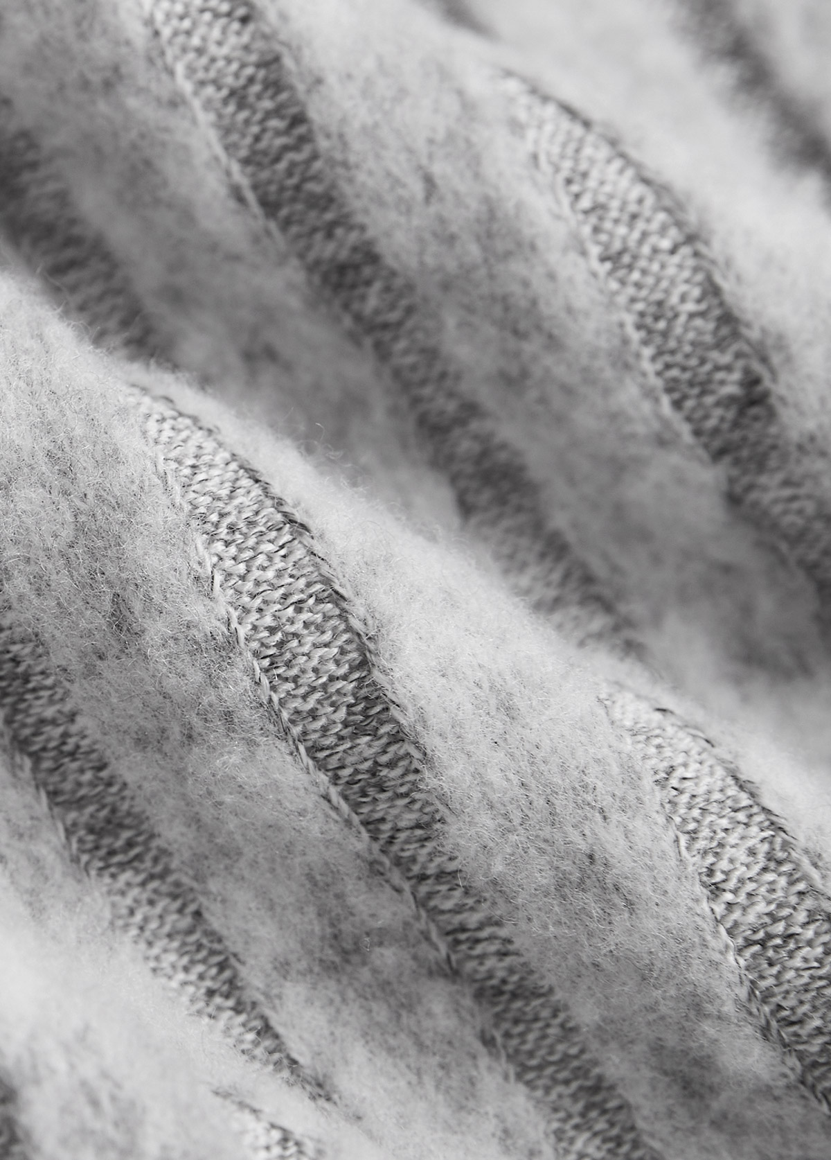 Plus Size Light Grey Patchwork Long Sleeve Sweatshirt | picture 