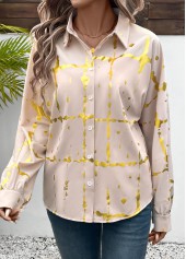 Light Coffee Tummy Coverage Long Sleeve Shirt | thumb picture 