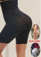 Black Stretch Detail High Waisted Panties | thumb picture 