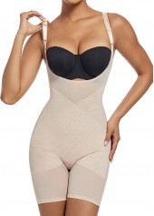 High Waisted Skin Color Full Body Shaper