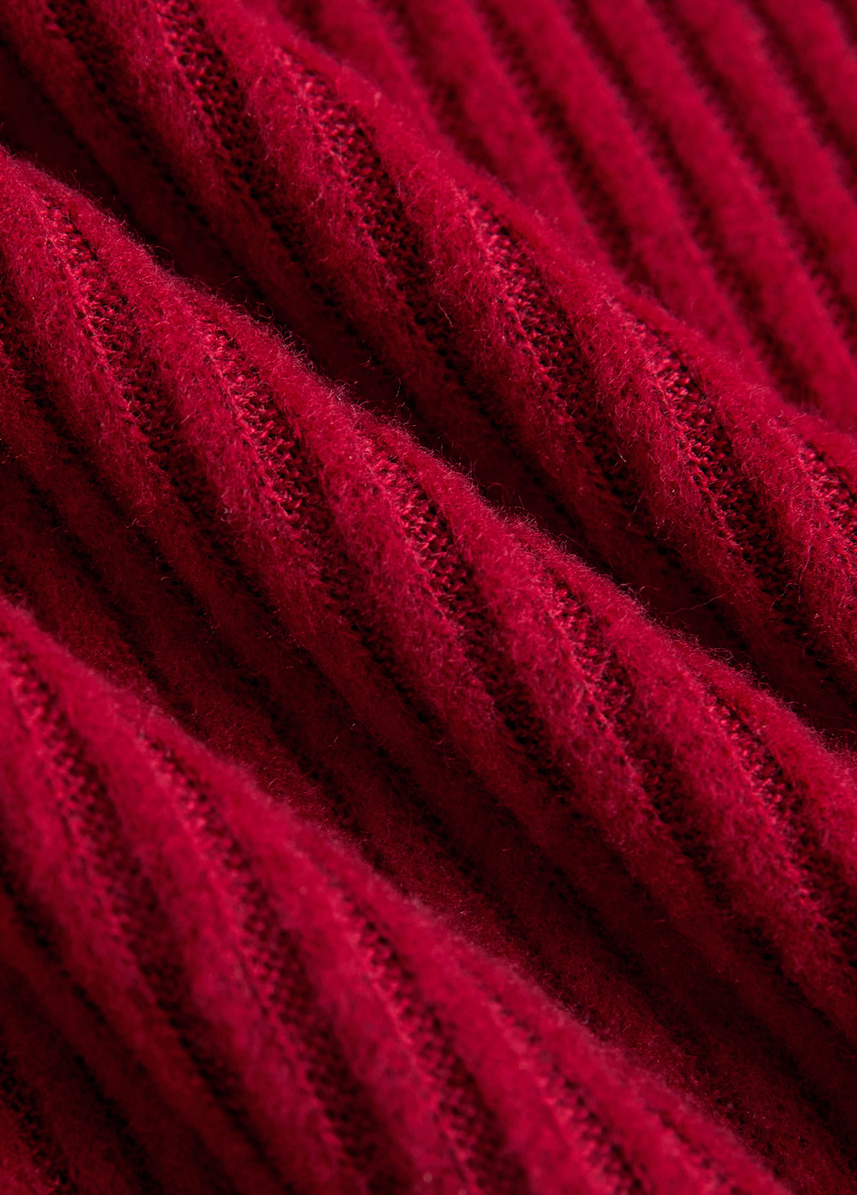 Wine Red Fake 2in1 A Line Dress | picture 