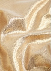 Lace Up Detail Champagne Bikini Set | thumb picture 