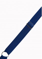 Surplice Lace Navy One Piece Swimdress | thumb picture 