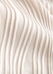 Jacquard Beige Bowknot One Piece Swimdress | thumb picture 