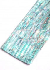 Sage Green Dazzle Colorful Print Long Sleeve T Shirt | thumb picture 