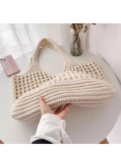 Beige Polyester Material Open Shoulder Bag | thumb picture 