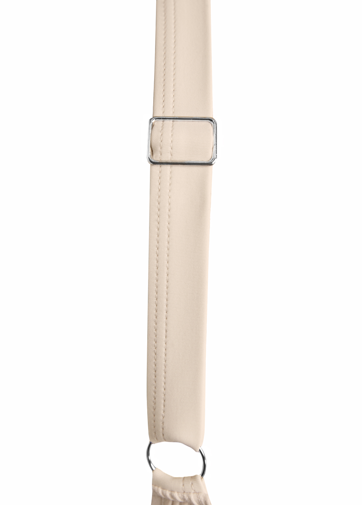 Tie High Waisted Beige Bikini Set | picture 