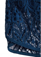 Surplice Peacock Blue Lace Bikini Set | thumb picture 